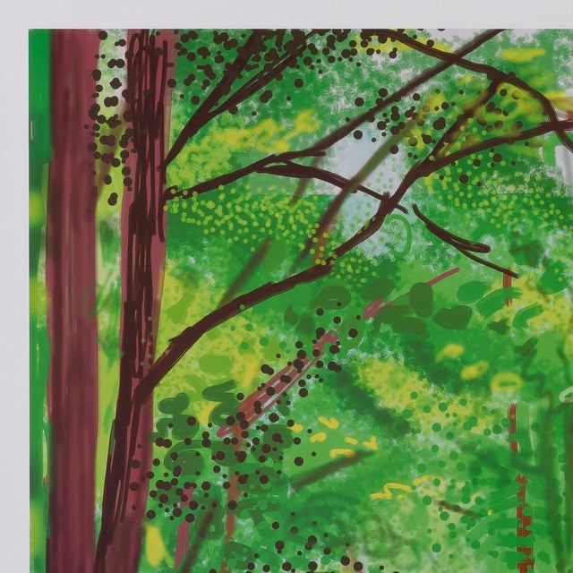 Undergrowth Poster after David Hockney For Sale - Image 3 of 6