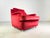 Set of Mid-Century Red Armchairs, 1960s For Sale - Image 4 of 16