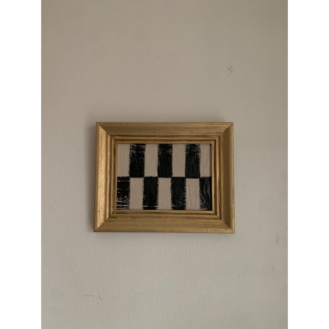 2020s Contemporary Abstract Art on Canvas, Framed For Sale - Image 5 of 5