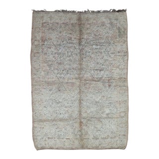 Moroccan Beni Mguild Wool Rug - 10.5 X 6.9 Ft For Sale