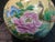 Art Deco Chinese Ceramic Vase Qing Dynasty Qianlong Marked Yellow Ground Famille Rose Porcelain Tianqiu Vase Hand Carved Peacocks Pattern For Sale - Image 3 of 10