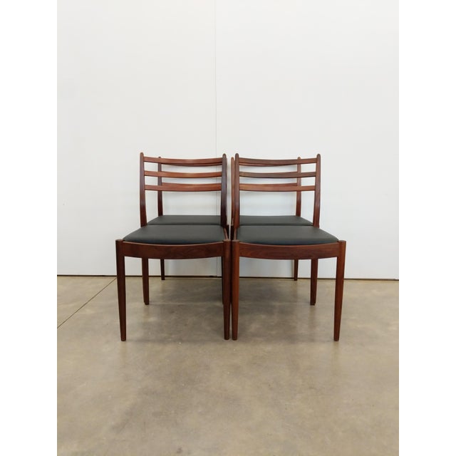 Set of 4 Vintage Mid Century Modern Dining Chairs by G Plan For Sale - Image 9 of 11