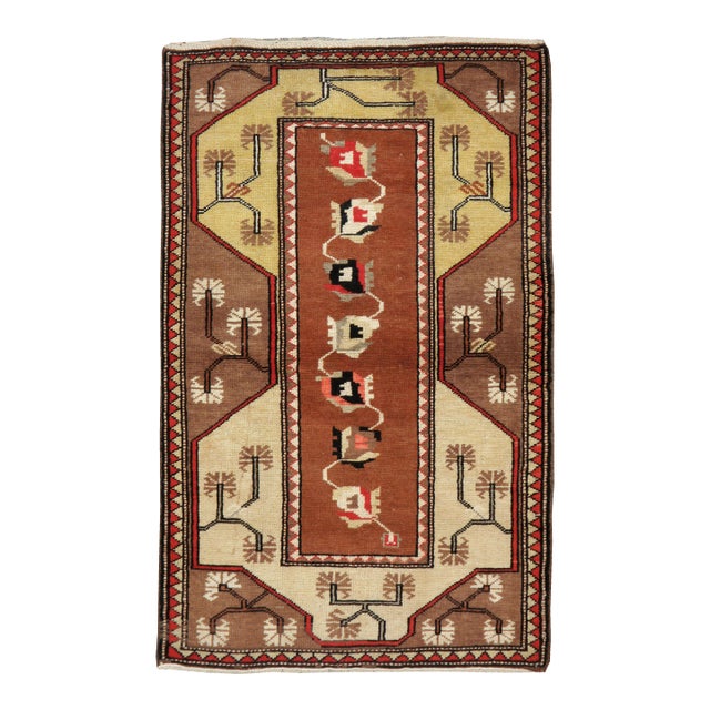 Galerie Shabab Collection Mid-20th Century Turkish Anatolian Rug For Sale