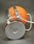 Reggiani Space Age Orange Eyeball Table Lamp by Goffredo Reggiani, Italy, 1970s For Sale - Image 4 of 10