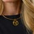 Cartier 1960s Cartier George l'Enfant French 18k Yellow Gold Zodiac Choker Necklace For Sale - Image 4 of 5