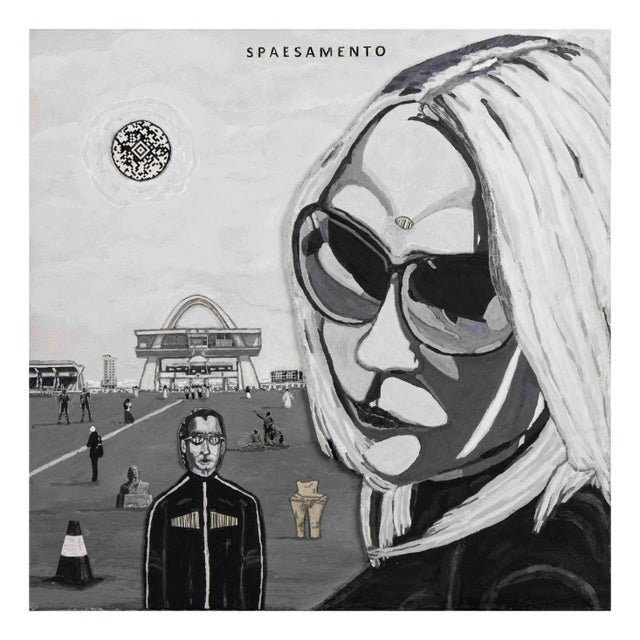 Alberto Sordi, Disorientation, Mixed Media, 2012 For Sale