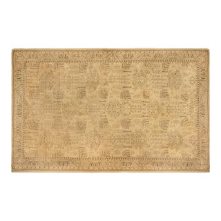 Oversized 1920s Turkish Oushak Rug For Sale