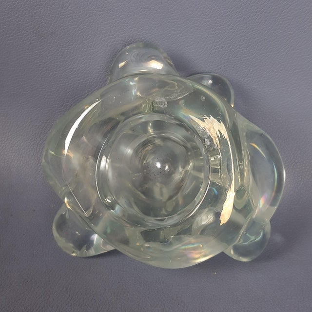 Antique Triptych of Bowls in Murano Glass by Barovier & Toso, 1940, Set of 3 For Sale - Image 4 of 13