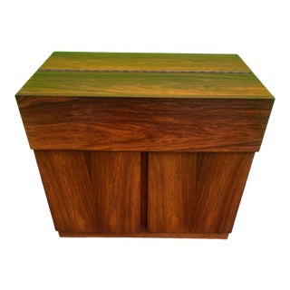 Mid 20th Century Danish Rosewood Bar Cabinet For Sale