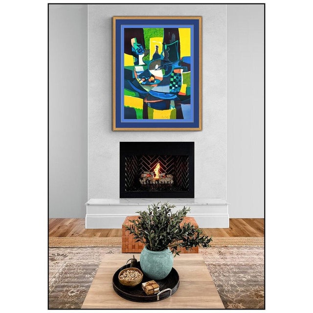 Message us to inquire about custom framing options! (Included for free with every purchase) The artwork here, "La Supier...