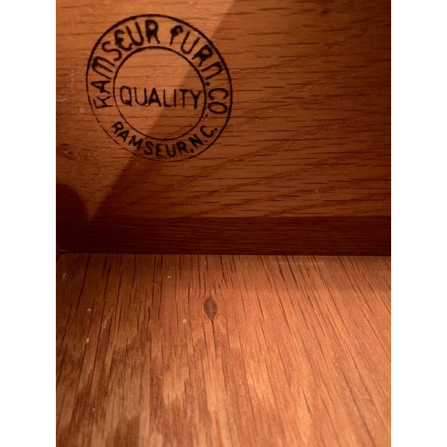 1950s Ramseur Mid Century Modern 8 Drawer Dresser For Sale - Image 12 of 18