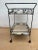 English Wrought Iron Bar Cart, Vintage For Sale - Image 3 of 13