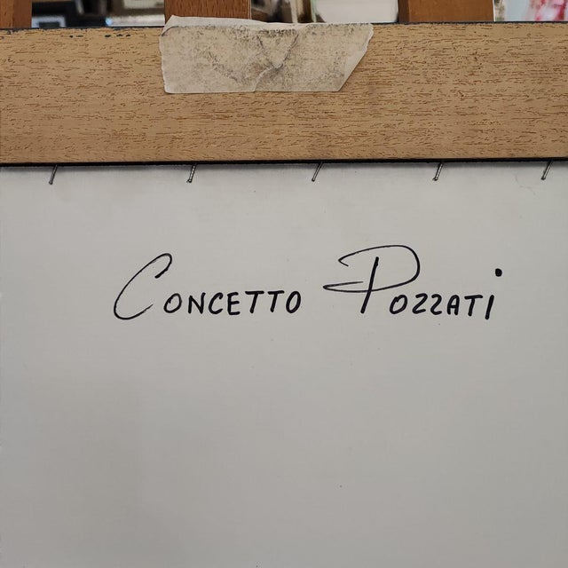 Concetto Pozzati, Lithograph, Framed For Sale - Image 11 of 12