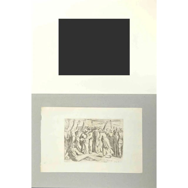 Regum.1 31 -Old Testament Story is an Etching print realized by the artist Sisto Badalocchio. About The Old Testament...