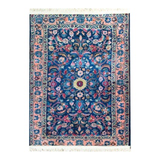 Early 20th Century Persian Kashan Rug For Sale
