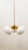 Sputnik Pendant in Brass with Three Suspensions For Sale - Image 13 of 17