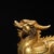 Metal Late 19th Century Gilt Bronze Mythical Beast Statue, 0.92kg For Sale - Image 7 of 9