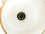 Mid-Century Modern Mid-Century Pendant Lamp in Brass and Glass, 1950s For Sale - Image 3 of 8