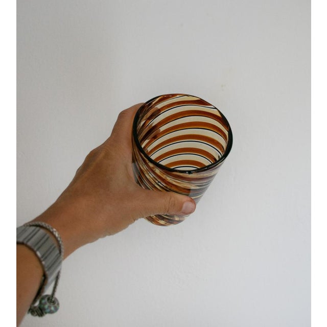 Italian Murano Tequila Glasses by Maestro Ballarin for Ribes Studio, 2004, Set of 6 For Sale - Image 17 of 18