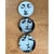 Fornasetti Tema E Variazioni Ceramic Small Plates - Set of Three For Sale - Image 10 of 12