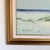 Signed Oil Painting on Canvas Coastal Dunes in Gold Frame For Sale In Phoenix - Image 6 of 8