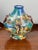 Traditional Antique Italian Renaissance Revival Hand Painted Maiolica Vase With Winged Putti Handles, C. 1920-1940 For Sale - Image 3 of 8