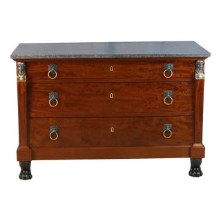 Antique Empire Chest of Drawers, 1800s For Sale