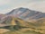 Green Marie Blairsdale “Mount Diablo” Signed Oil on Canvas Landscape Painting For Sale - Image 8 of 12
