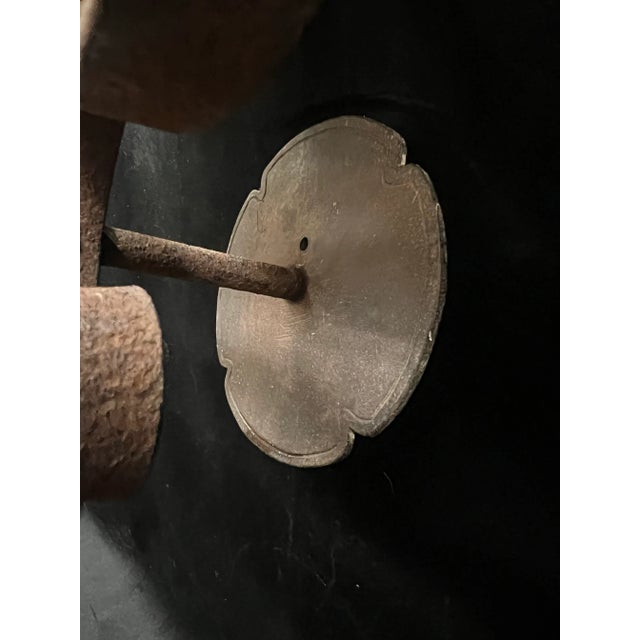 Spanish Revival 1920's Interior Sconces With Crown Detailing -A Pair For Sale In Los Angeles - Image 6 of 12