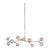 Branching Bubble Chandelier For Sale