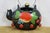 Mid 20th Century Mid 20th Century Japanese Redware Kitchen Wall Pocket Spice Rack Tea Coffee Shakers Set 8" For Sale - Image 5 of 18