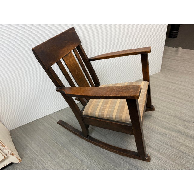 Vintage Cochran Chair Company Mission Rocking Chair | Chairish