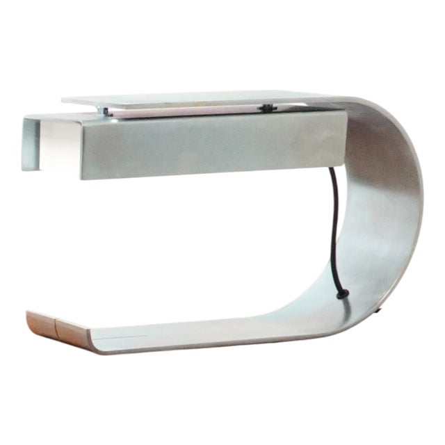 CG01 Table Lamp in Galvanized Steel by Christophe Gevers, 2010s For Sale