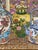 Wood Late 20th Century John Powell “Cottage Garden” Signed Limited Edition Serigraph, Professionally Custom Framed For Sale - Image 7 of 12