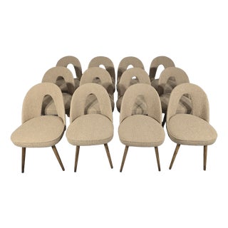 Vintage Dining Chairs by Antonin Suman, 1960s, Set of 12 For Sale