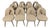 Vintage Dining Chairs by Antonin Suman, 1960s, Set of 12 For Sale