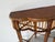 Vintage Milling Road for Baker Bamboo & Rattan Demi-Lune Console Table For Sale In Miami - Image 6 of 12
