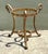 Vintage Gilt Gipped Swan Drinks Table For Sale In West Palm - Image 6 of 12