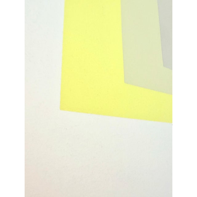 Mid-Century Modern Josef Albers I-S E, 1970 For Sale - Image 3 of 5