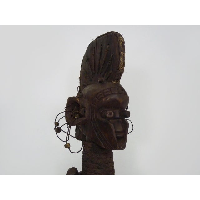 Large African Baga Nimba Statue, Guinea, 1960s-1970s For Sale - Image 3 of 11