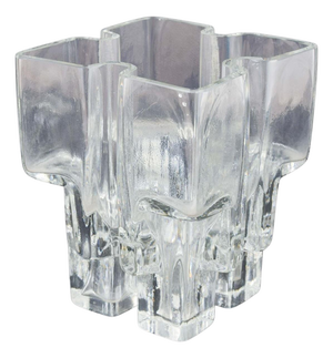 Modern Art Glass Vase by Helena Tynell for Riihimäen Lasi, 1960s