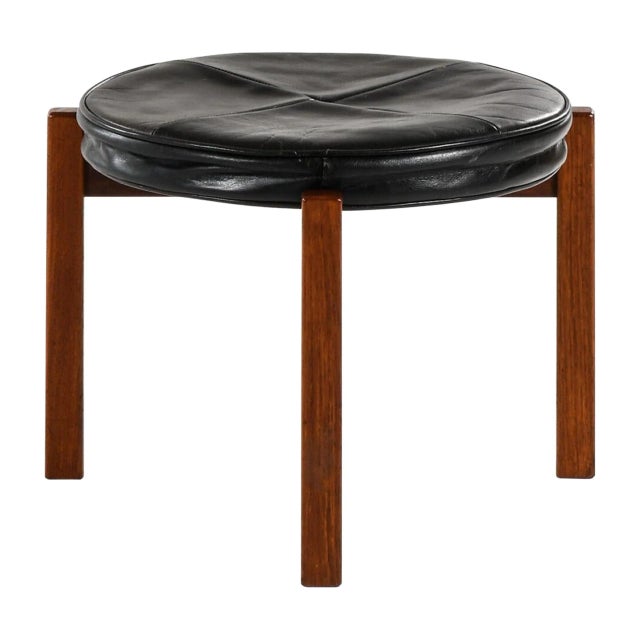 Wood Danish Stool by Møller Jepsen for Sitamo For Sale - Image 7 of 7