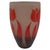 Red 1920s Art Deco Degué French Acid-Etched Cameo Glass Floral Vase - 9.5" For Sale - Image 8 of 9