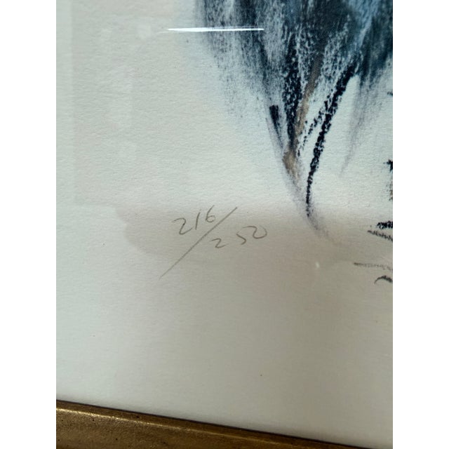 Harley Brown Sitting Eagle Lithograph, Signed For Sale In San Francisco - Image 6 of 12