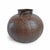 Iron rivet pot from North India. Originally used for water transport. Great for display indoors or out. Each slightly...
