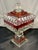 Mid-Century Modern Mid-Century Westmoreland Ruby Flash Compote or Candy Dish For Sale - Image 3 of 7