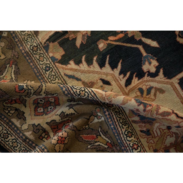 Antique Fine Malayer Carpet - 7'5" X 9'9" For Sale - Image 9 of 13