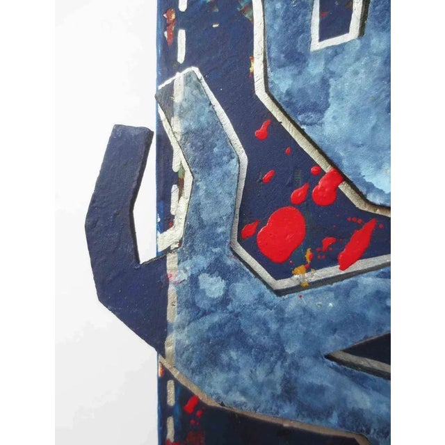 Contemporary Salvatore Travascio, Fuori Confine, Oil Painting, 2003 For Sale - Image 3 of 5