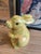 Mid-Century Modern 1970s Decoupage Ceramic Floral Bunny Sculpture For Sale - Image 3 of 8