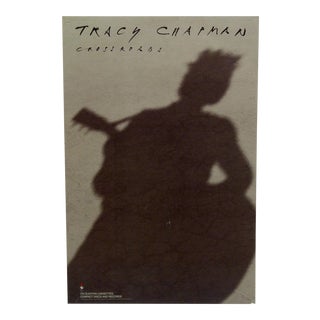 1989 Tracy Chapman Crossroads Album/CD Poster For Sale